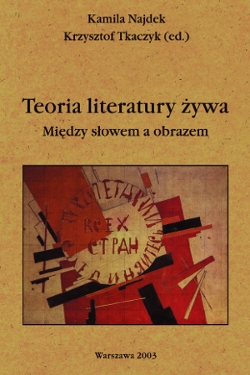 Okładka - Teoria literatury 2003