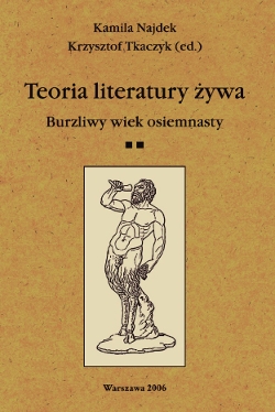 Okładka - Teoria literatury 2006