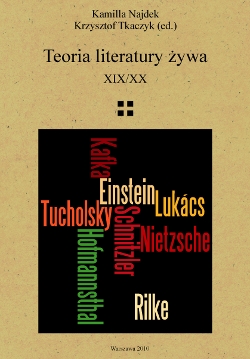 Okładka - Teoria literatury 2010