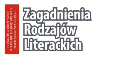 Zagadnienia rodzajów literackich