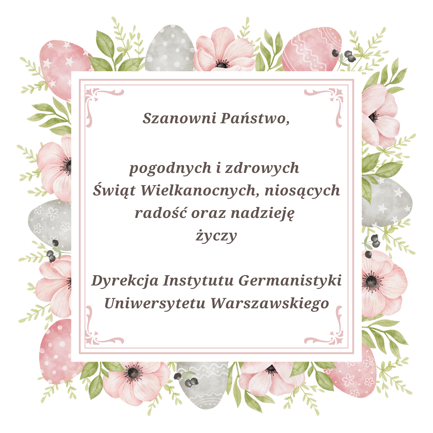 Życzenia wielkanocne